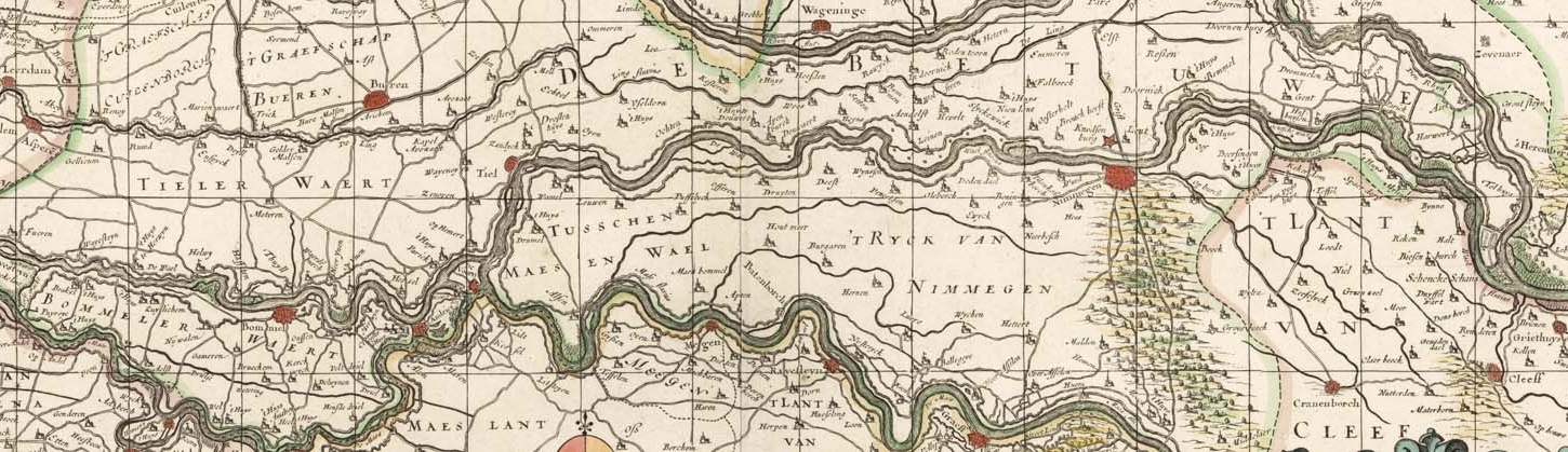 Kaart Rivierengebied