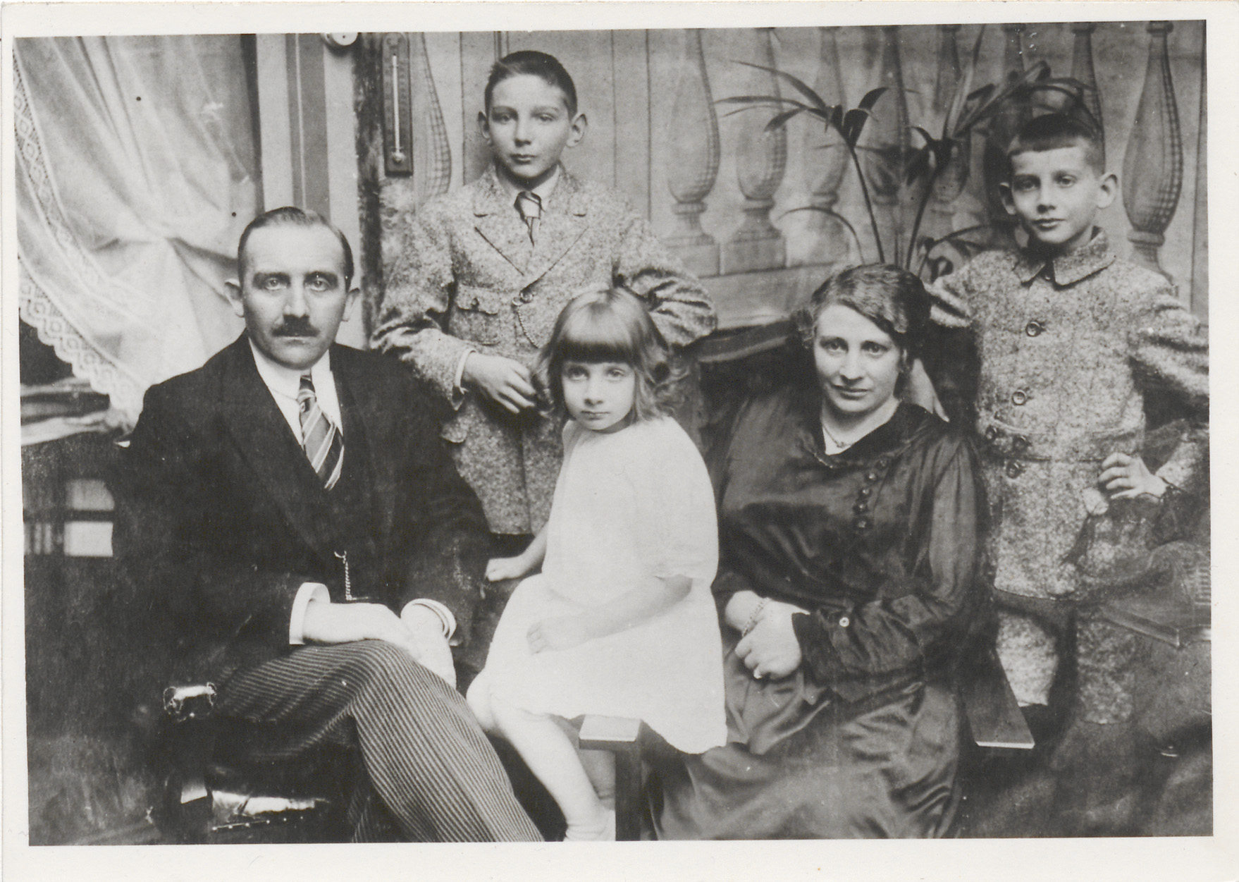 het gezin lathouwers jaren 20